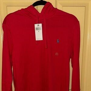 Polo by Ralph Lauren Men's Vibrant Red Hoodie